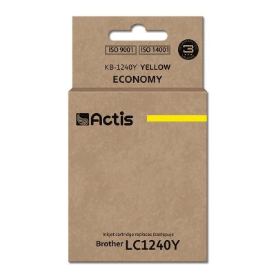 Actis KB-1240Y Ink Cartridge (Brother LC1240Y/LC1220Y replacement; Standard; 19 ml; Yellow)