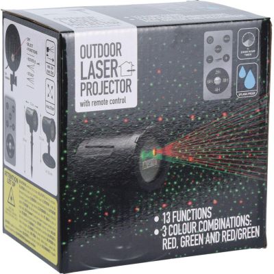 6. LASER PROJECTOR 13 FUNCTIONS WITH REMOTE CONTROL