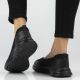 8. Black Filippo DP7599 textile platform shoes
