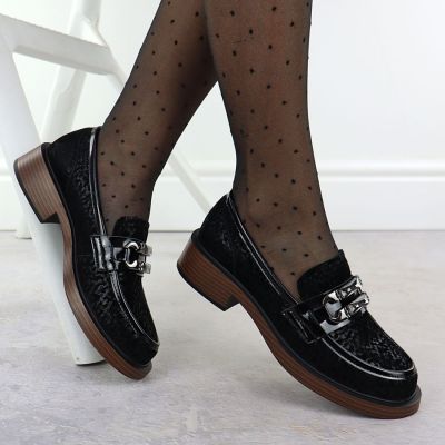 5. D&A S.Barski Premium Collection MR52-176 Women's Leather Lords Shoes