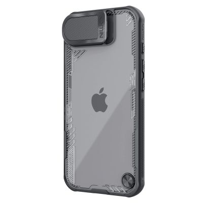 3. Nillkin Iceblade Prop Case with Lens Cover and Stand for iPhone 16e / 17e - Black