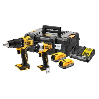 DeWALT DCK2062E2T-QW Power Tool Combo Kit Battery