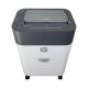 8. HP ONESHRED Auto 100CC Paper Shredder, White and Gray