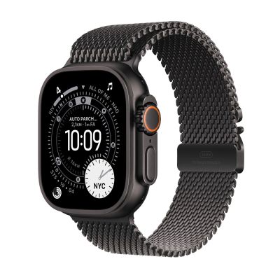 2. Apple Watch Ultra 3 OLED 49mm Digital 422 x 514 px Touchscreen 5G Black Wi-Fi GPS