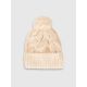 Women's winter hat with wool 4F 4FRAW25ACAPF0724-83S