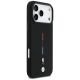 4. BMW M Silicon Tricolor Line MagSafe Case for iPhone 17 Pro Max - Black