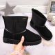3. Black snow boots on the Big Star W INT1751B platform