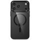 3. Tech-Protect Magmat Magsafe CC Case for iPhone 17 Pro / 18 Pro - Transparent Black
