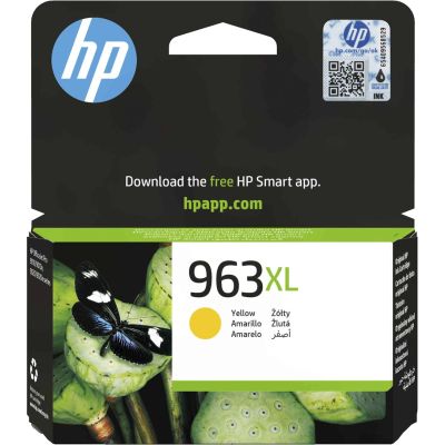 HP 963XL Yellow Ink Cartridge, HP963XL=3JA29AE, 1600 pages