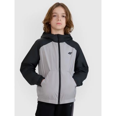 Boy's transitional jacket 4F 4FJWSS25TJACM185-25S