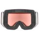 4. Uvex 5506651030 Winter Sports Goggles Mirror Unisex White Cylindrical (flat) lens