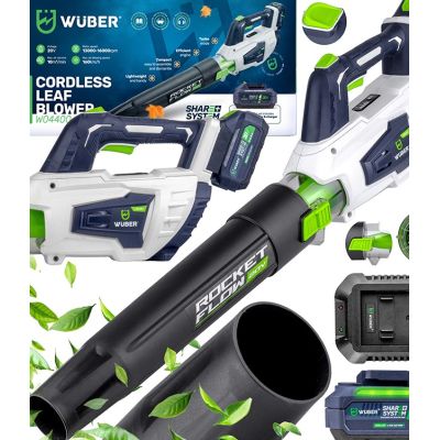 11. 20 V Cordless Blower, 160 km/h W04400 WUBER