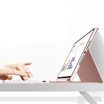 4. Tech-Protect SC Pen + Keyboard Case with Keyboard for iPad 10.9" 2022 - Pink