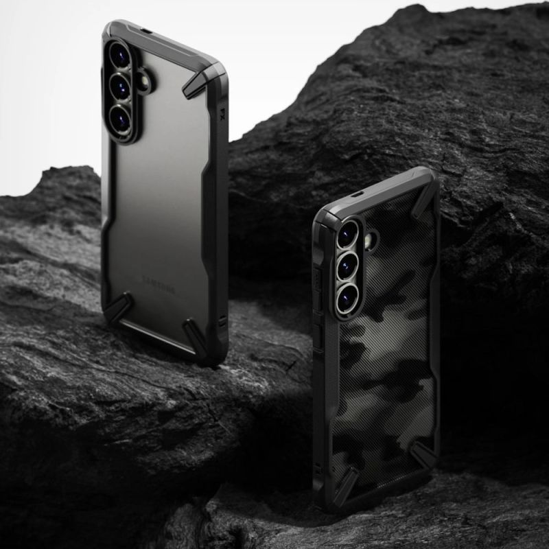 8. Ringke Fusion X Case for Samsung Galaxy S25+ - Black Camo