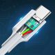 6. Ugreen US264 60519 USB-C / USB-C PD QC AFC Cable 1.5m - White