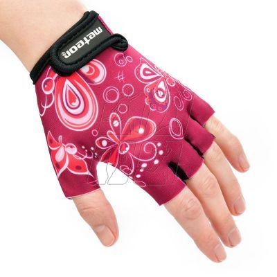 4. Cycling gloves Meteor Jr 26157-26159