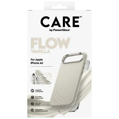 5. CARE by PanzerGlass FLOW MagSafe Case for iPhone Air - Beige