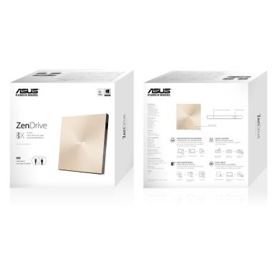 6. ASUS ZenDrive U9M DVD±RW Optical Drive Gold