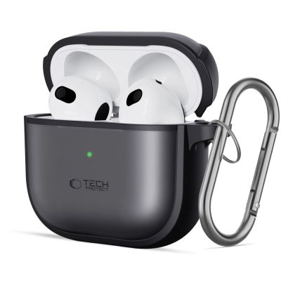 Tech-Protect Slim Hook Case for AirPods 4 - Black
