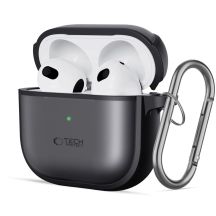Tech-Protect Slim Hook Case for AirPods 4 - Black