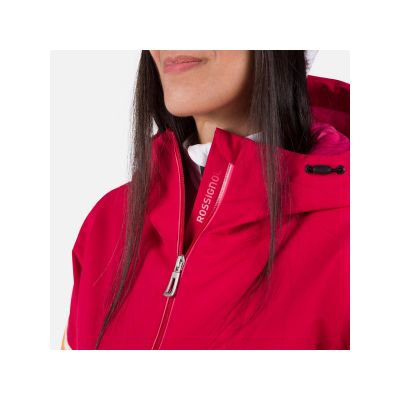 3. Rossignol W Strawpile Jkt Jacket Red