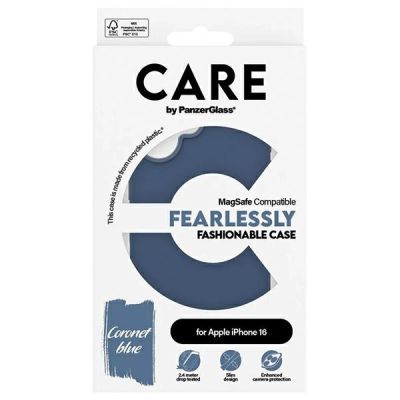 4. CARE by PanzerGlass Fashion Case iPhone 16 6.1" blue/blue MagSafe 1381
