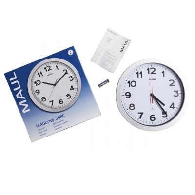 5. MAUL 9053095 Wall/Table Clock Round White