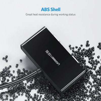 9. Ugreen 40254 1x2 VGA Splitter 1920x1440 60Hz - Black