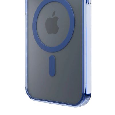 6. 3mk Frosty MagCase for iPhone 17 - blue