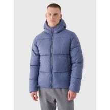 Men's winter down jacket with synthetic filling 4F 4FWAW24TDJAM480-32S
