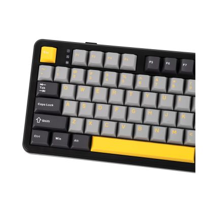 20. gasket F108 Gray+Orange+Deep Gray Volcano switch RGB AULA keyboard