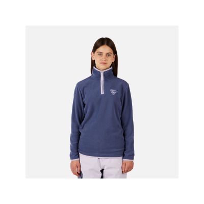 4. ROSSIGNOL Jr Strawpile Fleece Hz Blue Children's Sweatshirt