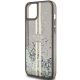 6. Guess Liquid Glitter Gold Stripes case for iPhone 15 Plus / 14 Plus - black