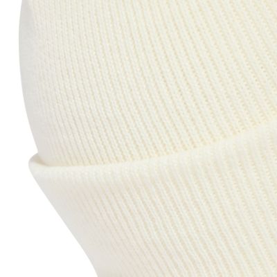 4. Adidas New Logo Beanie Cuff Cream JX5745