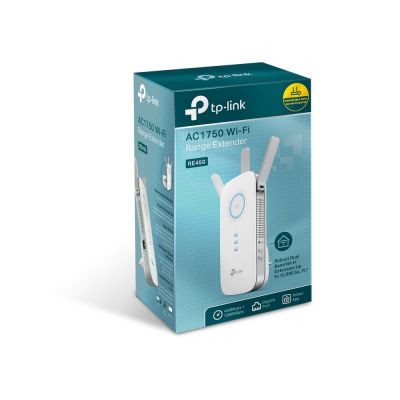 4. TP-Link RE450 Network Transmitter and Receiver White 10, 100, 1000 Mbit/s