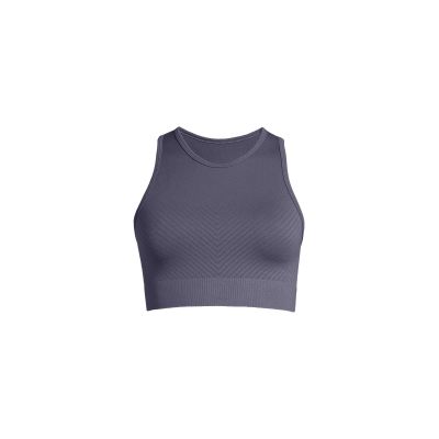 CASALL Essential Block Seamless Sport Top Blue
