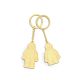 4. LEGO Keychain Set - Dad and Son