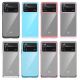 6. Outer Space Case for Xiaomi Poco X4 Pro 5G cover with a flexible frame blue