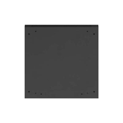 8. Lanberg 19" 6U 600x600 black wall-mounted rack cabinet with perforated doors (flat pack)