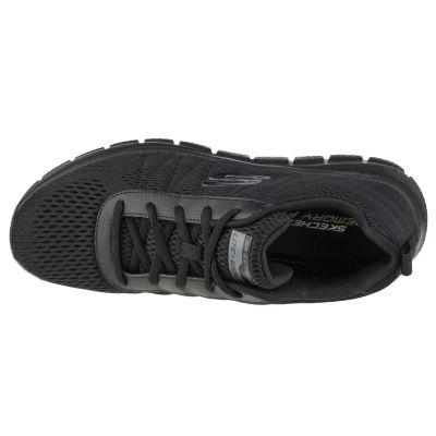 3. Skechers Track-Moulton 232081-BBK Black 42.5