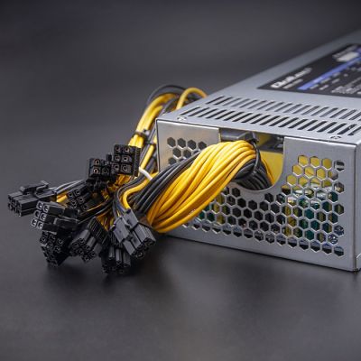 2. QOLTEC PCI-E 1850W POWER SUPPLY | 80 PLUS PLATINUM | GAMING MINER