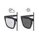 Arctica Polarized Sunglasses Photochromatic UV400 Black + Case - S-328FP
