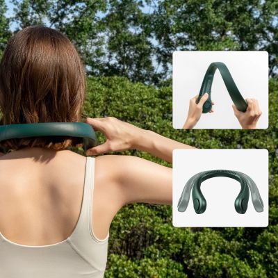 7. Jisulife Neck Fan Life3 Portable USB Neck Fan - Green