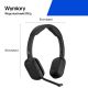 16. HP Poly Foldable Stereo Bluetooth Headset Focus 625 Fold