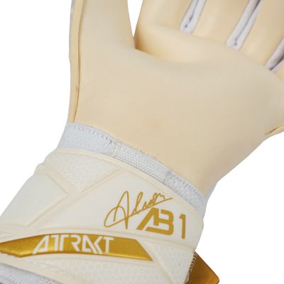 6. Reusch Attrakt AB1 Duo goalkeeper gloves white 5670001 1130