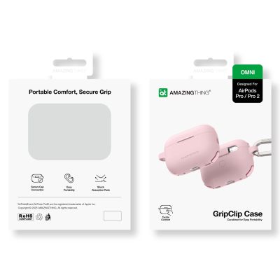 4. AmazingThing Omni Case for AirPods Pro 2 - Pink