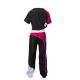 4. TOP TEN "BOW" kickboxing outfit black and pink XL (190 cm)