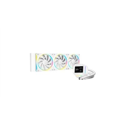 7. Compact liquid cooler Deepcool LM360, White