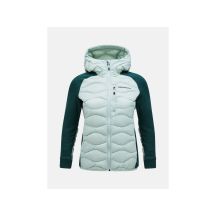 Peak Performance W Helium Down Hybrid Hood Jacket Green