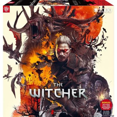 2. Good Loot: The Witcher - Monsters puzzle, 1000 pieces